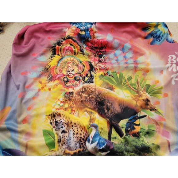 NWOT Bacolod City MASSKARA FESTIVAL 2024 All Over Graphic Sublimation tshirt - Picture 5 of 6